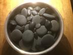 Natuurlijk gevormde Himalaya hotstones + au bain marie pan, Ophalen of Verzenden, Zo goed als nieuw, Hotstone