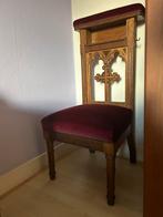 Antieke Houten Biechtstoel - Verhuizing!, Ophalen, Gebruikt, Bruin, Eén