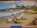 Zonovergoten strand, Hobby en Vrije tijd, Denksport en Puzzels, Ophalen of Verzenden, 500 t/m 1500 stukjes, Zo goed als nieuw