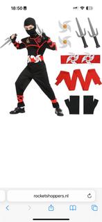 Halloweenkostuum/ carnavalskostuum ninja, Kinderen en Baby's, Carnavalskleding en Verkleedspullen, Ophalen of Verzenden, Nieuw