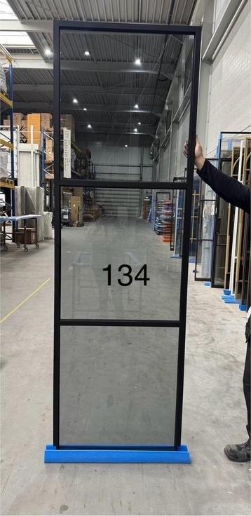 Taatsdeur rookglas 2464mm x 770mm exacte maat *sale 134  beschikbaar voor biedingen