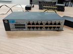 HP 1410-16 Switch - 16 Poorten, Computers en Software, Netwerk switches, Ophalen of Verzenden, Gebruikt