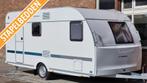 Adria Aviva 472 PK, Caravans en Kamperen, Caravans, Schokbreker, Bedrijf, Treinzit, Adria