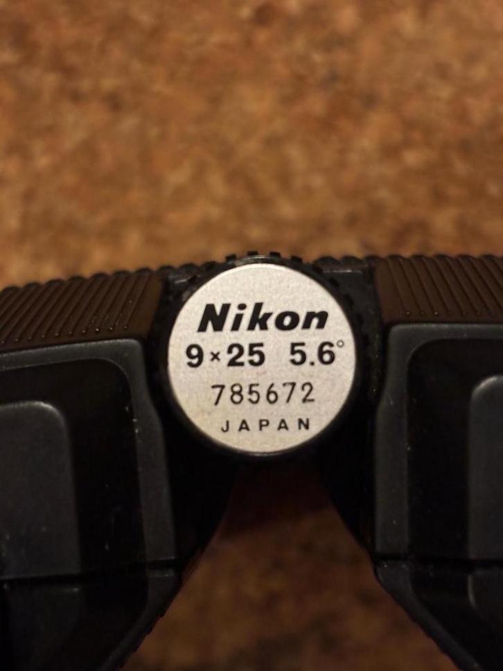 Nikon Verrekijker - 9x25, Audio, Tv en Foto, Optische apparatuur | Verrekijkers, Zo goed als nieuw, Dakkant (recht), 8 tot 12x