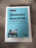 The sociology of education a systematic review analysis, Boeken, Ophalen of Verzenden, Beta, Zo goed als nieuw, WO