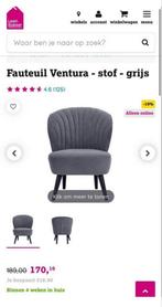 Ventura Fauteuil - Zo Goed Als Nieuw!, Huis en Inrichting, Ophalen, 75 tot 100 cm, Zo goed als nieuw, Stof