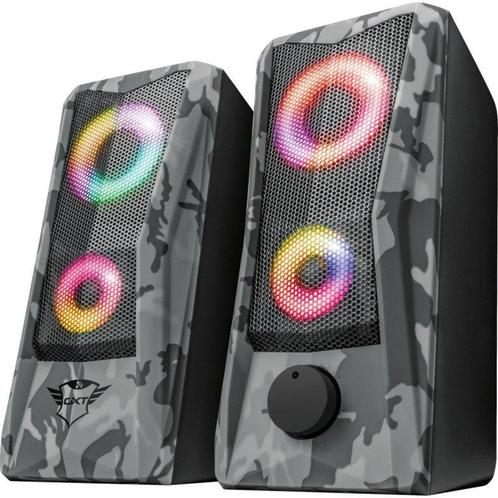 Trust GXT 606 Javv RGB-verlichte 2.0 Speakerset, Computers en Software, Pc speakers
