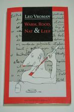 Boek Autobiografie: Warm, rood, nat - Leo Vroman, Leo Vroman, Ophalen of Verzenden, Zo goed als nieuw, Nederland