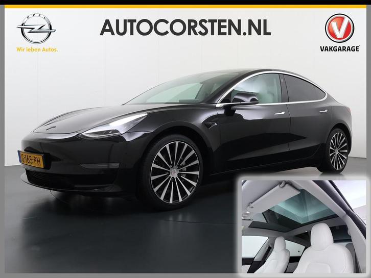 Tesla Model 3 Long Range AWD 75kWh 463PK 19"Lmv Priv.Glas Iv, Auto's, Tesla, Bedrijf, Te koop, Model 3, 4x4, ABS, Achteruitrijcamera