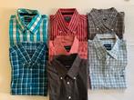 7 x McGregor overhemd regular fit streep ruit  D5 XL, Verzenden, Zo goed als nieuw, Halswijdte 43/44 (XL)