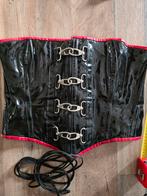 Lak corset maat 4xl, Verzenden, Zo goed als nieuw