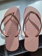 NIEUW havaianas maat 37/38 roze met glitters, Kleding | Dames, Schoenen, Nieuw, Ophalen of Verzenden, Roze