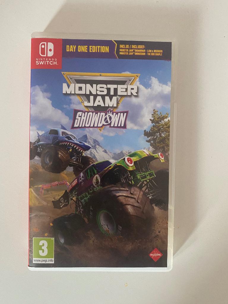 Nintendo switch monster jam show down, 1 speler, Racen en Vliegen, Ophalen of Verzenden, Zo goed als nieuw