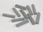 Partij 10x nieuwe 2x8 Lego dakpannen in divers kleuren