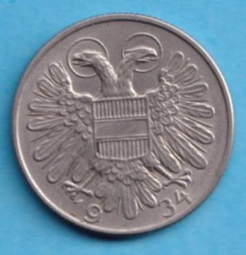 (KC108) Oostenrijk 1 shilling 1934 ; kwaliteit beschikbaar voor biedingen