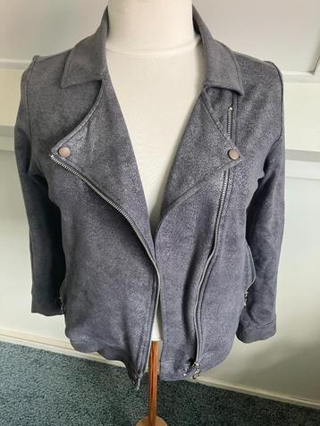 Zoso, grijs biker-jasje/vestje maat L/ XL beschikbaar voor biedingen