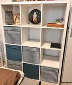 Kallax with 6 storage boxes, Ophalen, 50 tot 100 cm, Zo goed als nieuw, Minder dan 100 cm