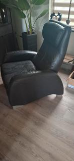 Lounge stoel, Huis en Inrichting, Stoelen, Ophalen, Gebruikt, Zwart, Eén