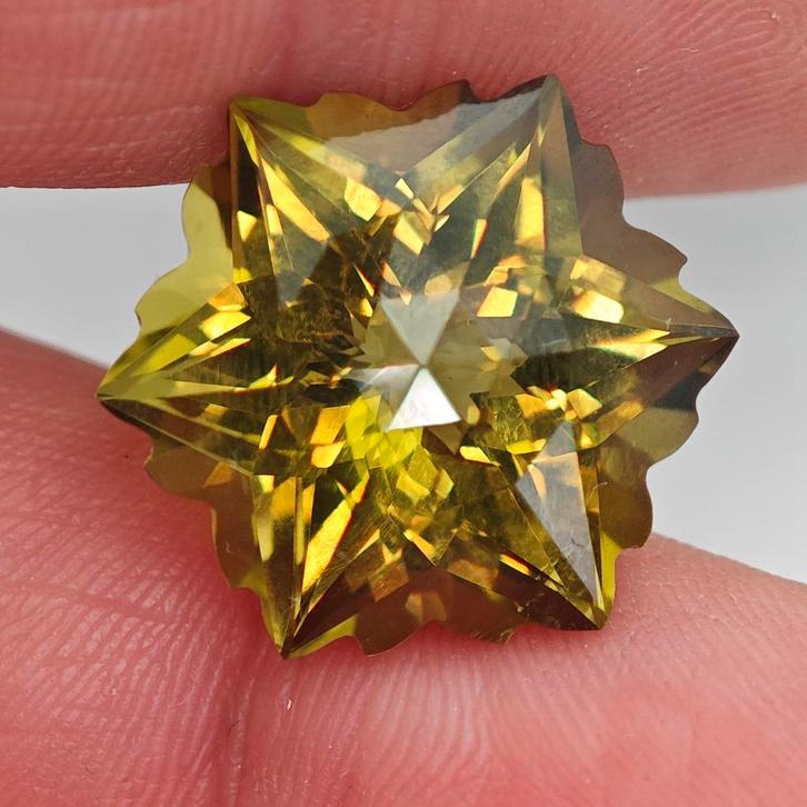 Limoen kwarts 18.77 karaat - Edelstenen, Sieraden, Tassen en Uiterlijk, Edelstenen, Nieuw, Ophalen of Verzenden