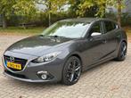 Mazda 3 2.0 Skyactiv-g 120PK HB AUT 2015 Grijs, Auto's, 1998 cc, Stof, 4 cilinders, Grijs