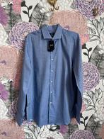 Hugo boss heel mooi net overhemd maat 44, Blauw, Ophalen of Verzenden, Zo goed als nieuw, X