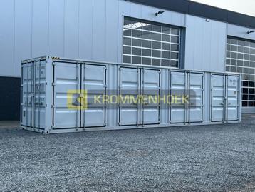 Container 40ft High cube | 4 side doors KH9061 beschikbaar voor biedingen