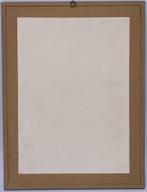 790. Linoleumsnede, expressionistisch stilleven, 1971, Antiek en Kunst, Ophalen of Verzenden