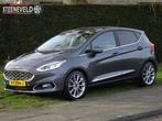 Ford Fiesta 1.0 100pk AUTOMAAT Vignale met Navi en WinterPac, Gebruikt, Euro 6, Bedrijf, Zilver of Grijs