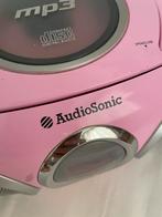 Audiosonic Discman MP3 USB - Roze, Audio, Tv en Foto, Ophalen of Verzenden, Discman