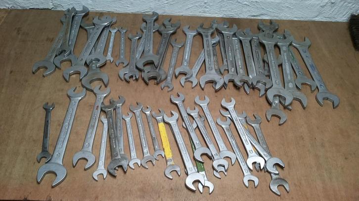 Gedore steeksleutels (no 6) tussen 8x9 en 36x41, Doe-het-zelf en Verbouw, Gereedschap | Handgereedschap, Zo goed als nieuw, Ophalen of Verzenden