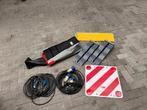 Camper startset met levellers, grip mat, stroomkabels etc, Ophalen of Verzenden, Gebruikt