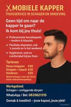 ️ Mobiele Kapper - Thuisservice in Schagen en Omgeving, Ophalen of Verzenden
