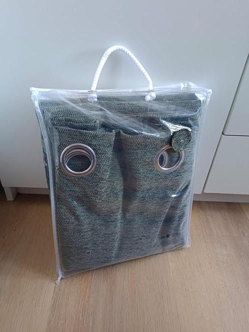 Groen Blackout Gordijn + Roede, Huis en Inrichting, Stoffering | Gordijnen en Lamellen, Zo goed als nieuw, 200 cm of meer, 100 tot 150 cm