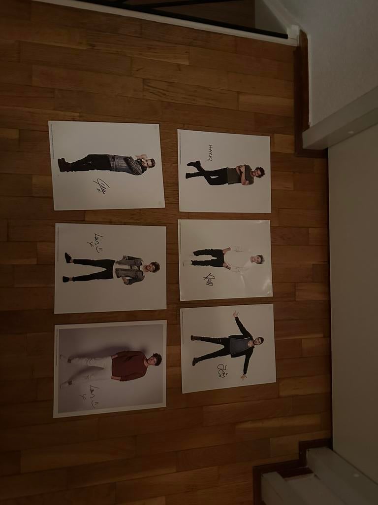one direction posters dik karton, Verzenden, Gebruikt