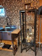 Fabrikor IKEA vitrinekast donkergrijs, Huis en Inrichting, Ophalen of Verzenden, Zo goed als nieuw, 25 tot 50 cm, 50 tot 100 cm
