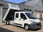 Citroën Jumper 35 2.0 HDi L3 DC Airco Cruise controle Kippe, Auto's, Bestelauto's, Voorwielaandrijving, Gebruikt, Citroën, 7 stoelen