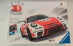 Puzzel 3D porsche 911 GT3 cup Ravensburger, Ophalen of Verzenden, 500 t/m 1500 stukjes, Zo goed als nieuw, Rubik's of 3D-puzzel