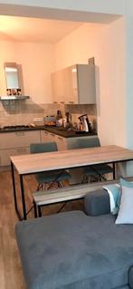 Prachtige eettafel, tafel met bankje, als nieuw, Huis en Inrichting, Tafels | Sidetables, Ophalen, 75 cm of meer, Zo goed als nieuw