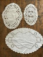 Oude ovale kleedjes handwerk - wagenschuur, Ophalen of Verzenden