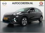 Kia e-Niro 64kWh AUT 204pk Navi Auto-Pilot Adaptive-Cruise+s, Gebruikt, Zwart, 1712 kg, Leder en Stof
