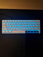 60% Gaming Toetsenbord - Blauwe Verlichting, Computers en Software, Toetsenborden, Ophalen, Dierya, Gaming toetsenbord, Zo goed als nieuw