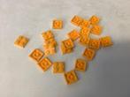 Lego plaat 2x2 licht oranje, Ophalen of Verzenden, Gebruikt, Losse stenen, Lego