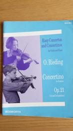 Concertino a-minor Op. 21 (Hungarian Style) Violin and Piano, Gebruikt, Verzenden, Klassiek, Les of Cursus