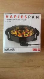 Elektrische hapjespan Hollandia, Huis en Inrichting, Keuken | Potten en Pannen, Ophalen of Verzenden, Nieuw, Overige materialen