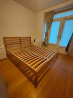 Ikea TARVA bed 160x200 + LURÖY lattenbodem, Huis en Inrichting, Slaapkamer | Bedden, Ophalen