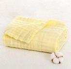 Il Bambini - inbakerdoek - 6laags- botergeel - mousseline, Ophalen of Verzenden, Nieuw, Minder dan 70 cm, Deken