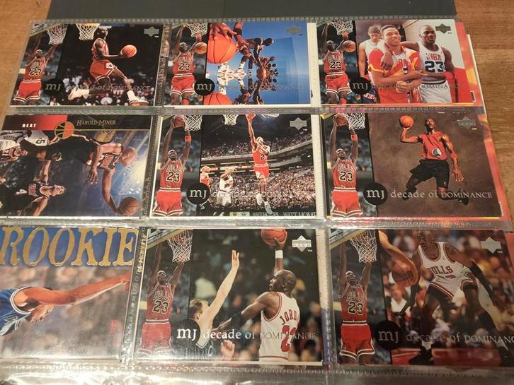 Basketbal kaartjes Upper Deck, NBA Hoops, 1994 1995, Hobby en Vrije tijd, Verzamelkaartspellen | Overige, Zo goed als nieuw, Ophalen of Verzenden