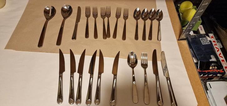 Los Ah royal van kempen en begeer bestek besteksets, Huis en Inrichting, Keuken | Bestek, Zo goed als nieuw, Los bestek, Rvs of Chroom