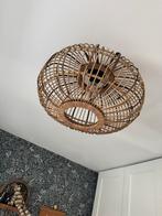 Plafondlamp boreas Kwantum rotan bamboe lamp, Huis en Inrichting, Ophalen, Zo goed als nieuw