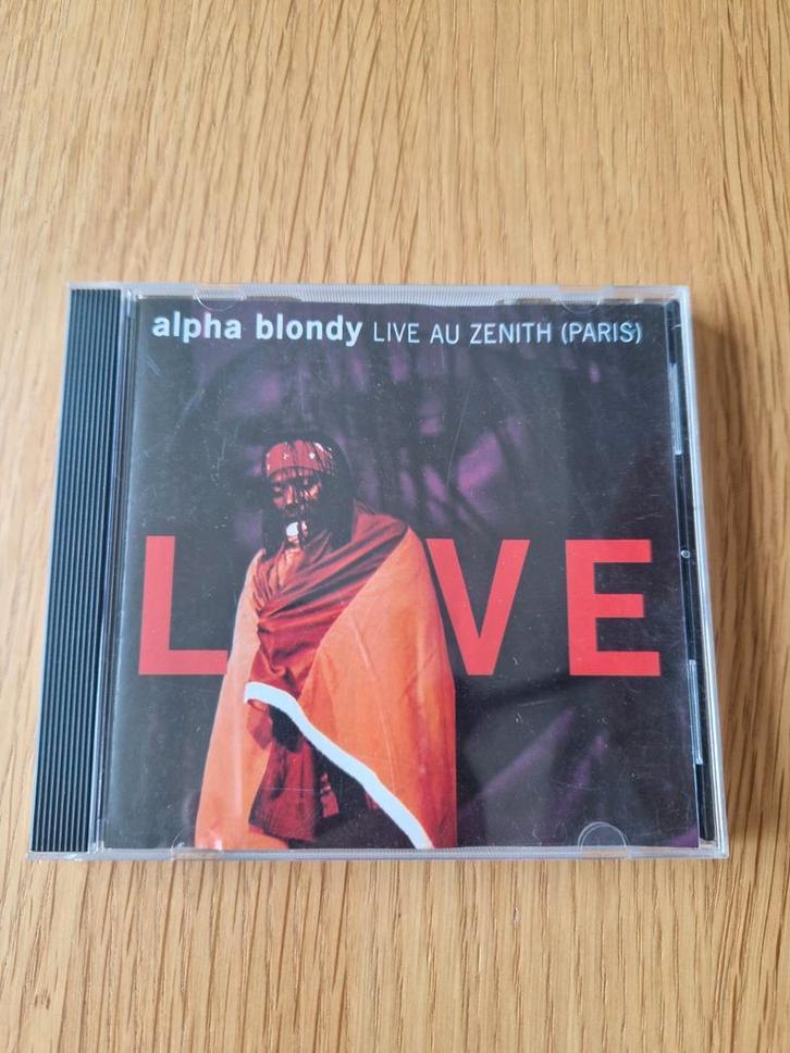 Alpha Blondy – Live Au Zenith (Paris) CD, Cd's en Dvd's, Cd's | Reggae en Ska, Gebruikt, Ophalen of Verzenden